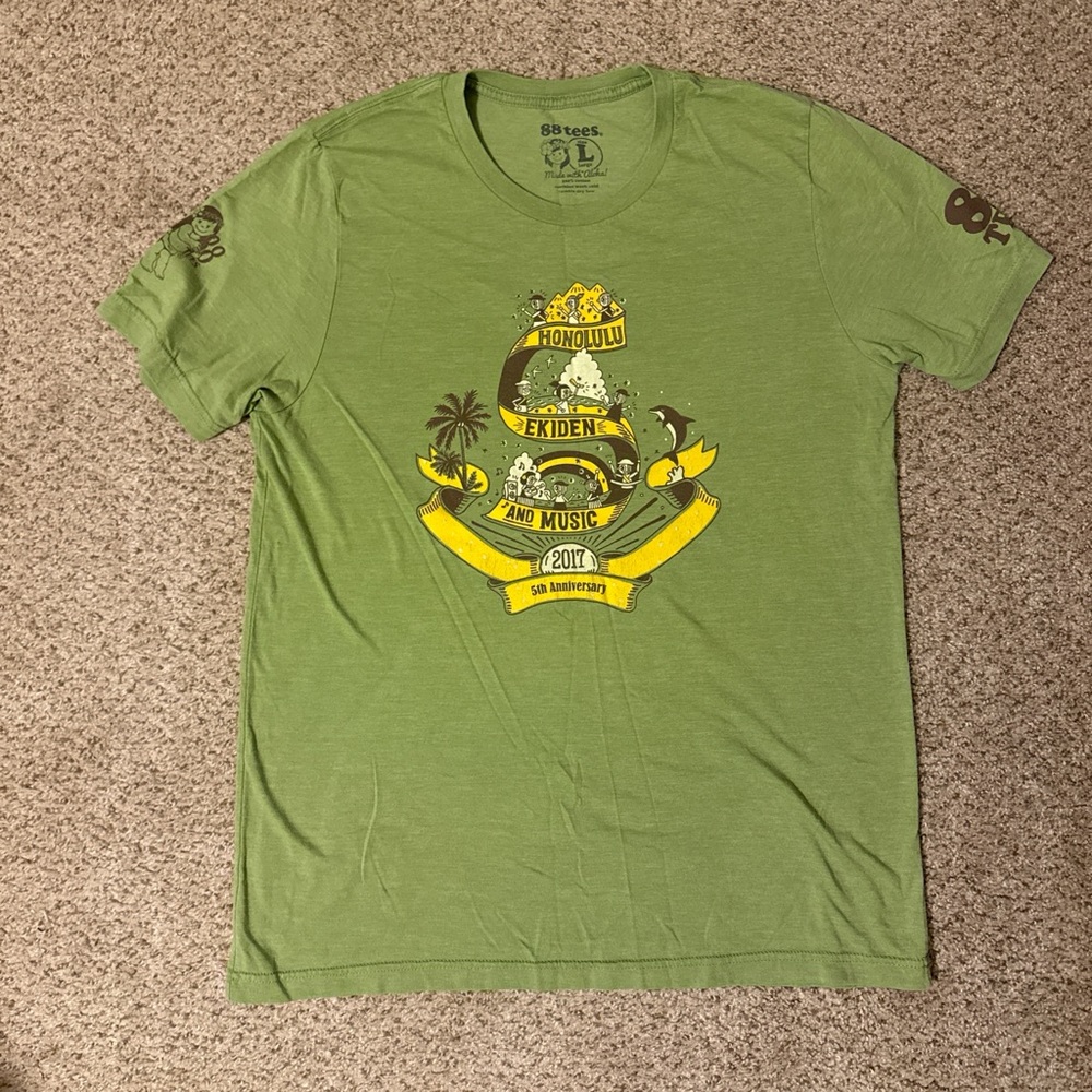 Honolulu Ekiden T-shirt Size L